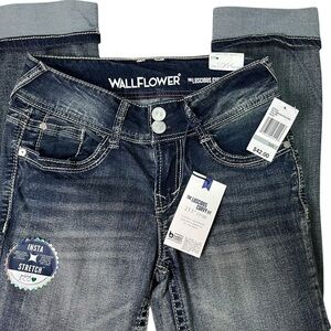 New Wallflower Women's Dark Blue Boot Cut Jeans